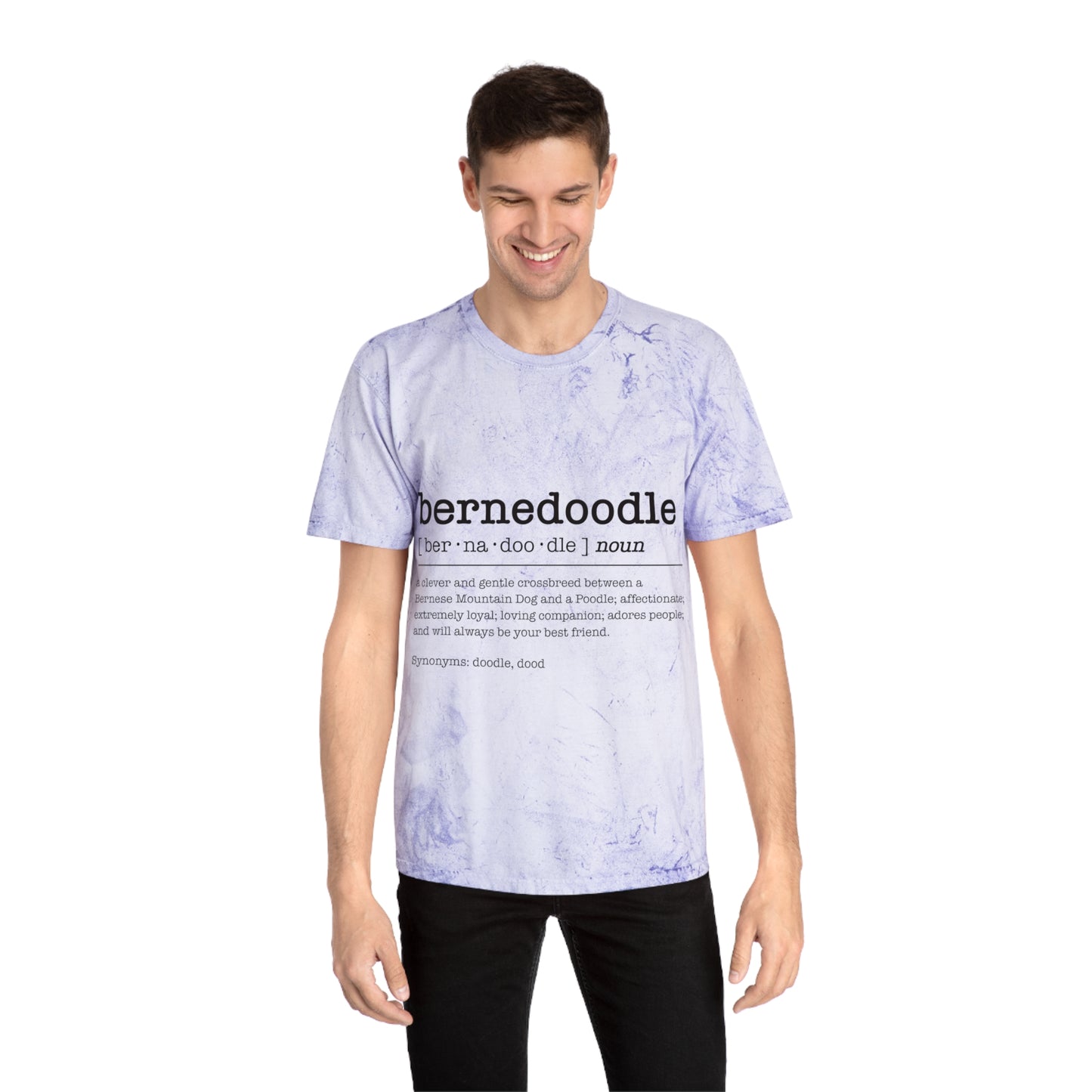 Colorful Bernedoodle T-Shirt, Dog Lover Gift, Unisex Tee, Pet Owner Apparel, Nature-Inspired Casual Wear, gift for him, gift for her
