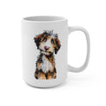 "My Other Half is a Sheepadoodle" Doodle Dog Pet Lover Gift, 15oz Mug