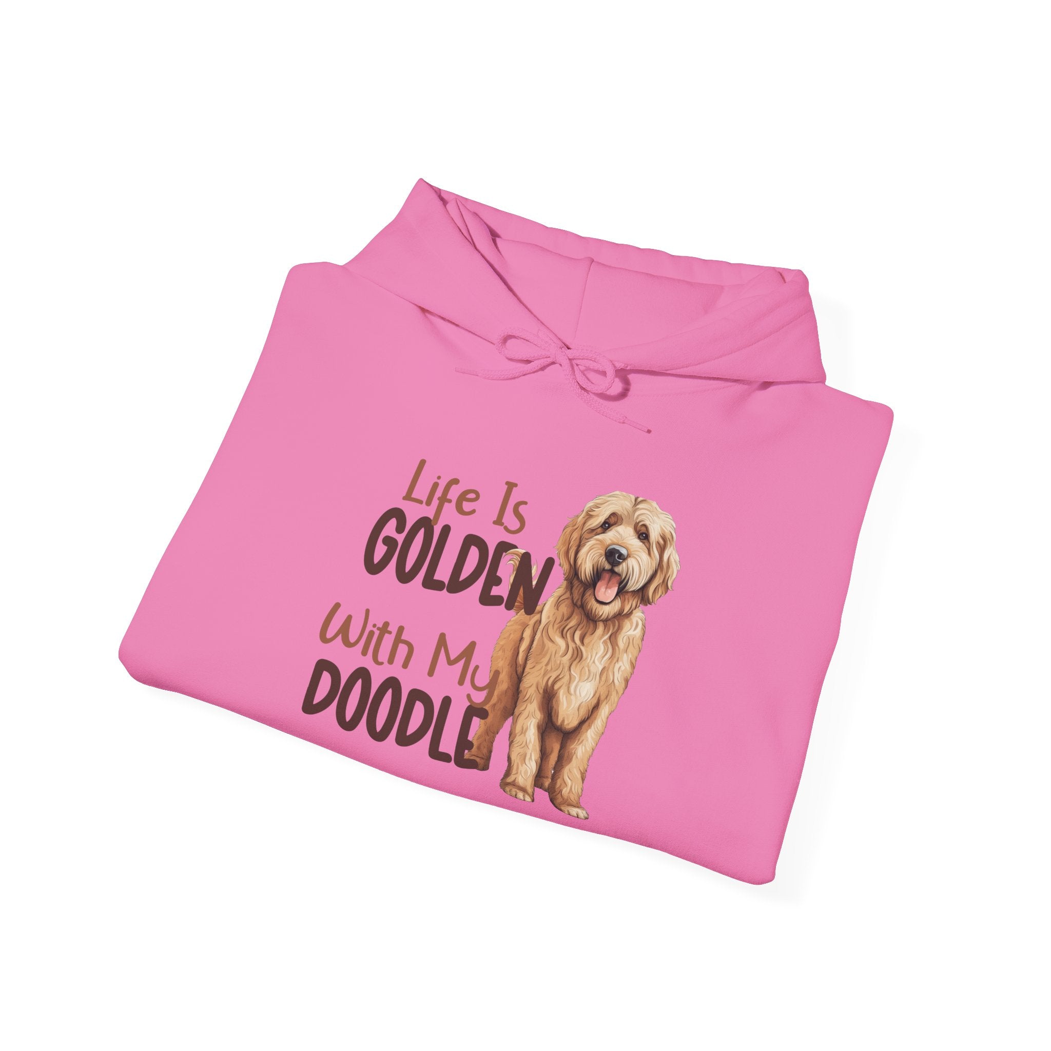 Golden Doodle Hooded Sweatshirt, Cozy Pet Sweatshirt, Dog Mom Gift, Animal Lover Apparel, Unisex Comfort Wear, Holiday Gift, Doodle Lover