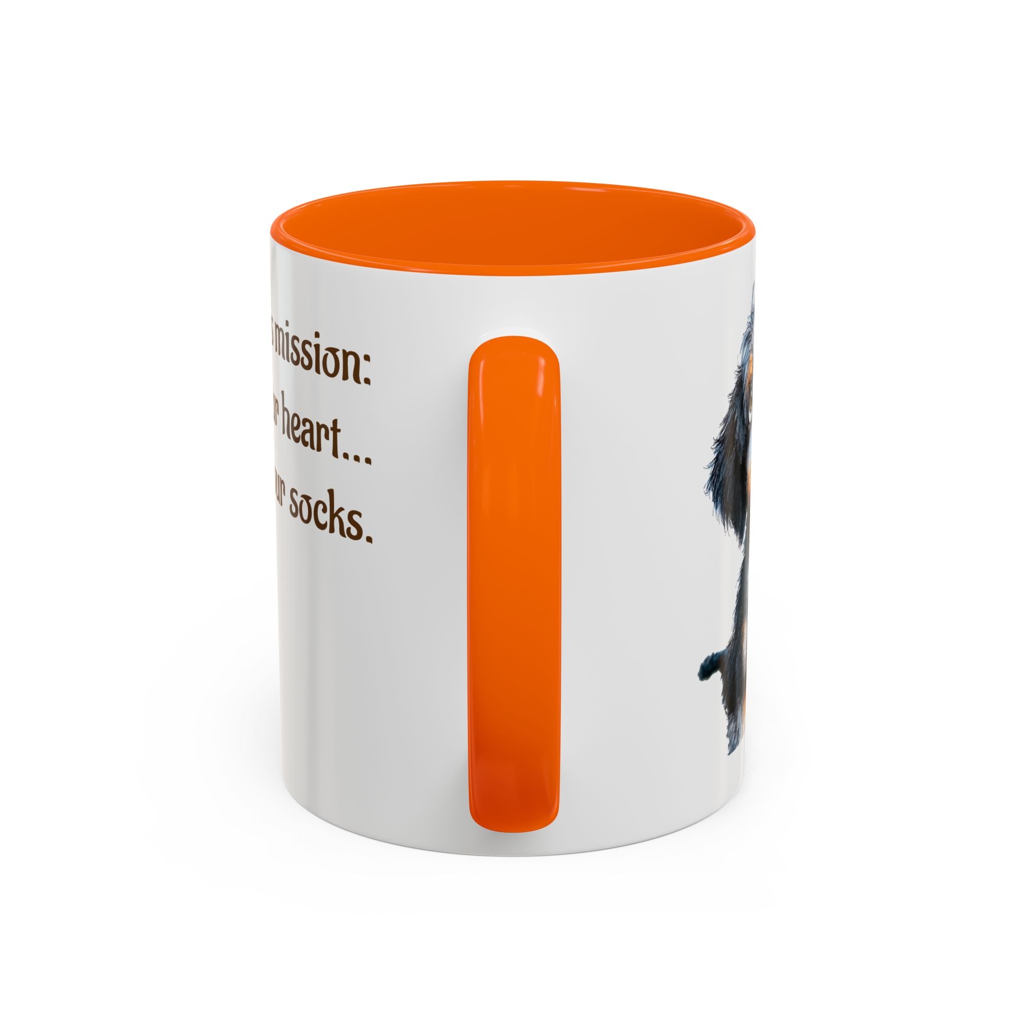 Whimsical Aussiedoodle Coffee Mug - For Doodle Dog Lovers