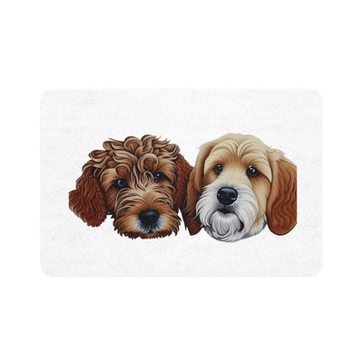 Double Doodles Pet Food Mat (12x18)