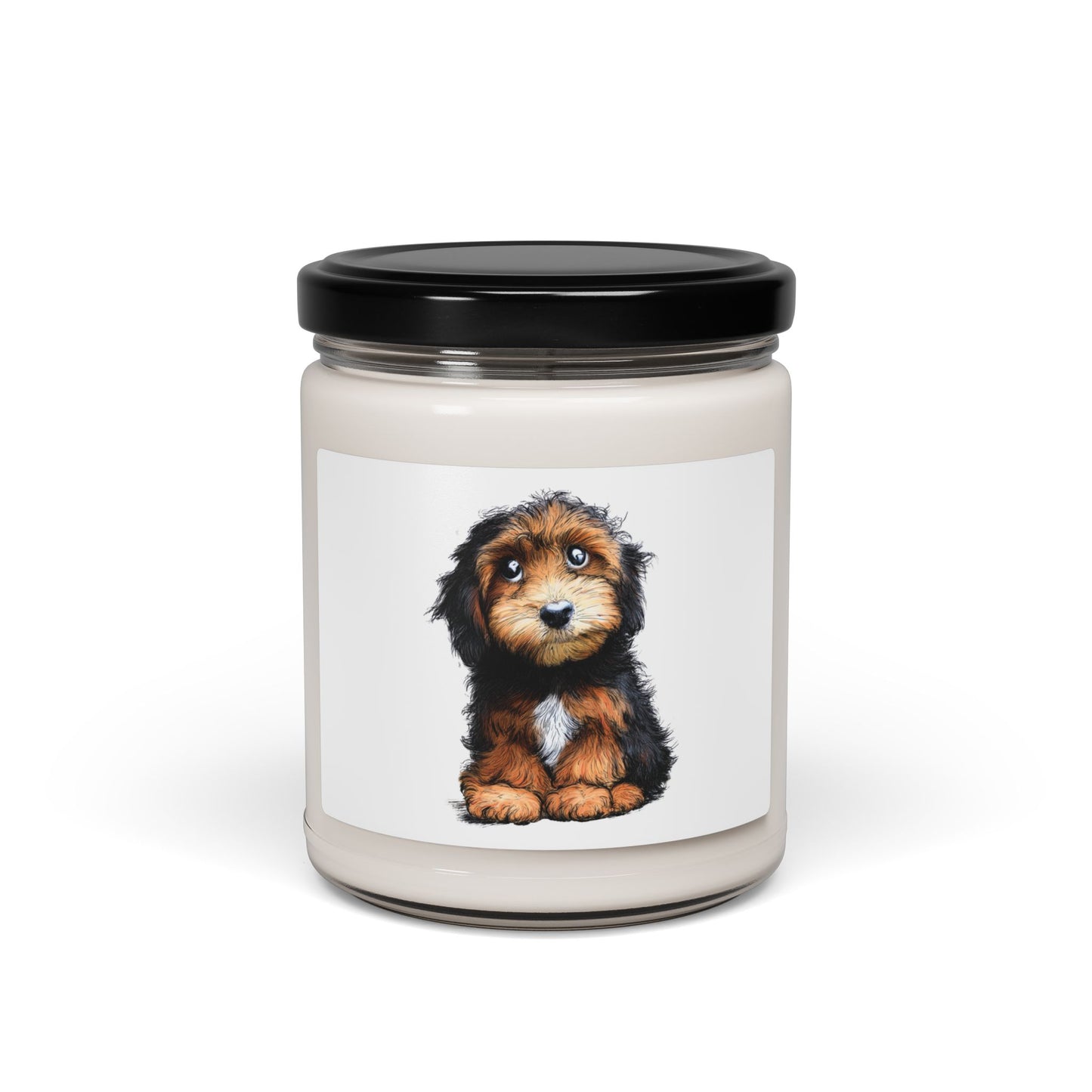Cavapoo Puppy Candle, Cute Dog Lover Gift, Home Decor, Relaxation, Birthday Housewarming, Scented Soy 9oz