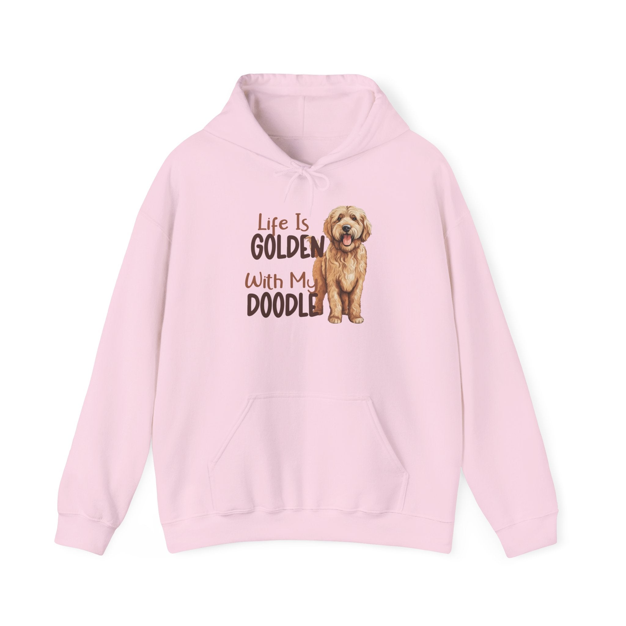 Golden Doodle Hooded Sweatshirt, Cozy Pet Sweatshirt, Dog Mom Gift, Animal Lover Apparel, Unisex Comfort Wear, Holiday Gift, Doodle Lover