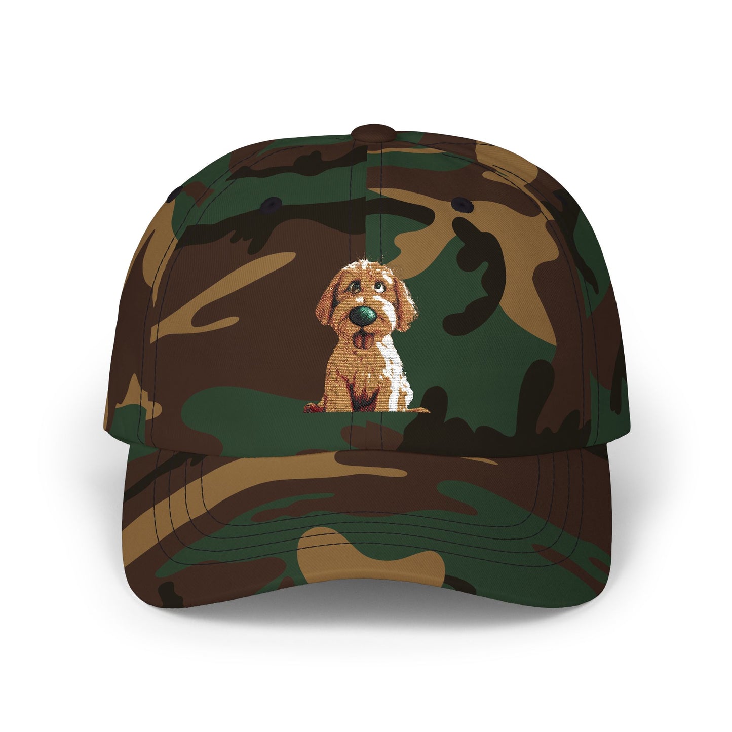 Embroidered Goldendoodle Dog Lover Dad Cap, Doodle Owner Gift, Casual Hat, Holiday Gift, Dog Mom Dad Cap, Handmade Dog Hat, Gift for Him