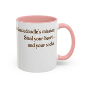 Whimsical Aussiedoodle Coffee Mug - For Doodle Dog Lovers