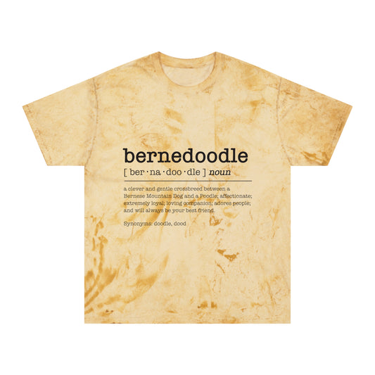 Colorful Bernedoodle T-Shirt, Dog Lover Gift, Unisex Tee, Pet Owner Apparel, Nature-Inspired Casual Wear, gift for him, gift for her
