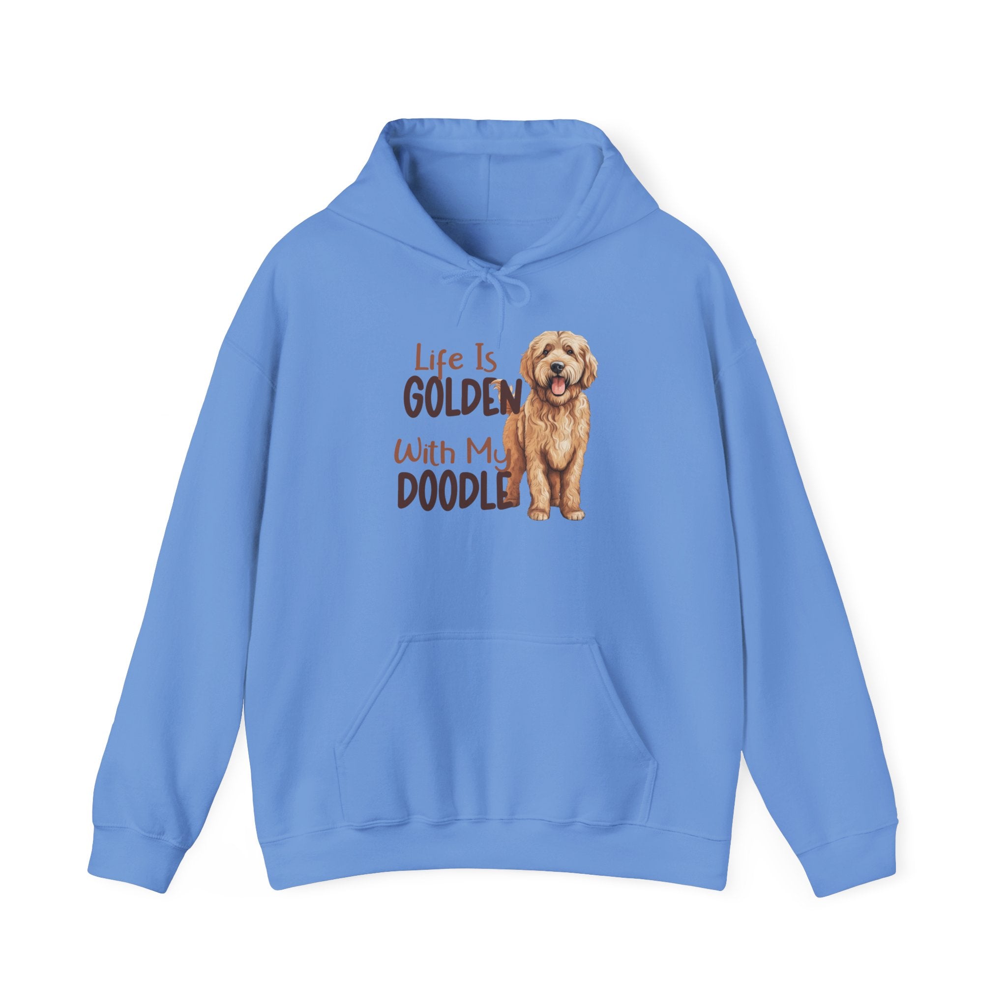 Golden Doodle Hooded Sweatshirt, Cozy Pet Sweatshirt, Dog Mom Gift, Animal Lover Apparel, Unisex Comfort Wear, Holiday Gift, Doodle Lover