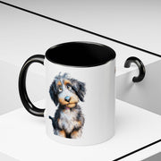 Whimsical Aussiedoodle Coffee Mug - For Doodle Dog Lovers