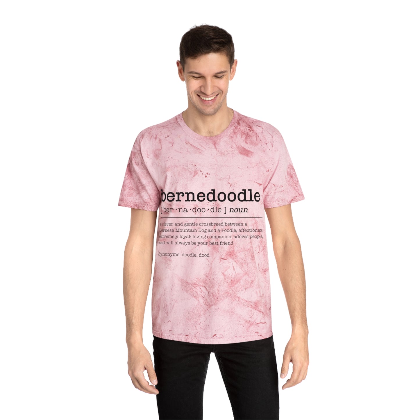 Colorful Bernedoodle T-Shirt, Dog Lover Gift, Unisex Tee, Pet Owner Apparel, Nature-Inspired Casual Wear, gift for him, gift for her