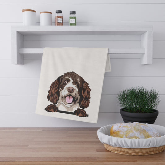 Bernedoodle Dog Lover's Tea Towels, Kitchen Decor, Dog Owner Gift, Bernedoodle Dog Owner, Home Essentials, Unique Housewarming Gift