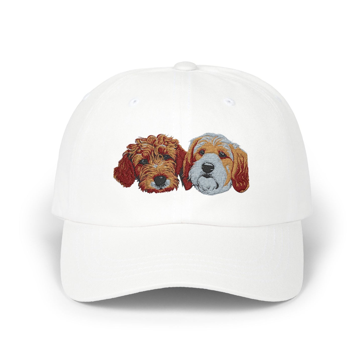 Cute Doodle Dogs 🐶 Embroidered Classic Dad Cap | Gifts for Pet Lovers, Adjustable Baseball Hat, Dad Hat for Dog Owners, Animal Lovers Cap, [...]