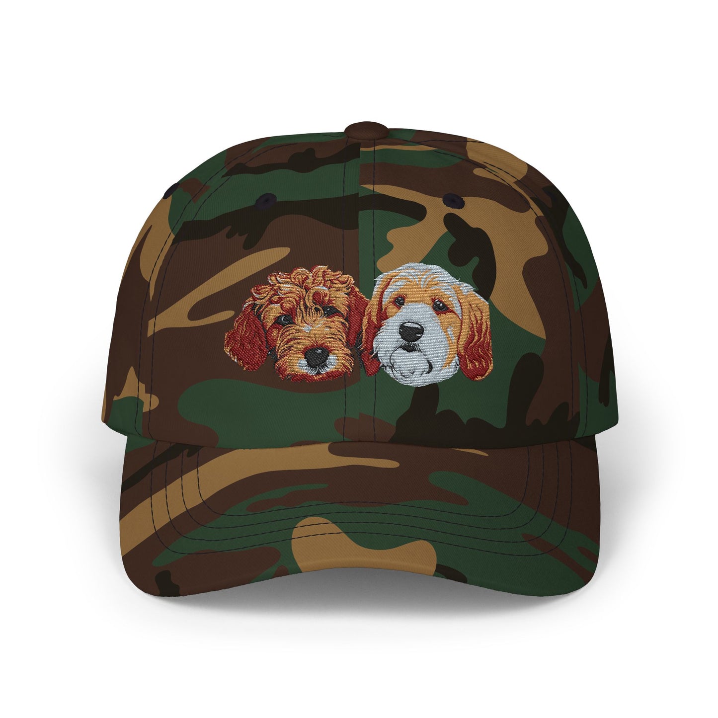 Cute Doodle Dogs 🐶 Embroidered Classic Dad Cap | Gifts for Pet Lovers, Adjustable Baseball Hat, Dad Hat for Dog Owners, Animal Lovers Cap, [...]