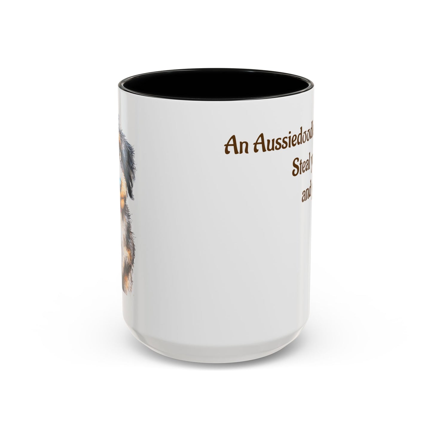 Whimsical Aussiedoodle Coffee Mug - Perfect Gift for Doodle Dog Lovers, Pet Owners, and Birthday Celebrations, Dog Mom Mug, Cute Animal