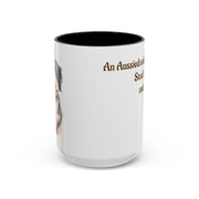 Whimsical Aussiedoodle Coffee Mug - For Doodle Dog Lovers