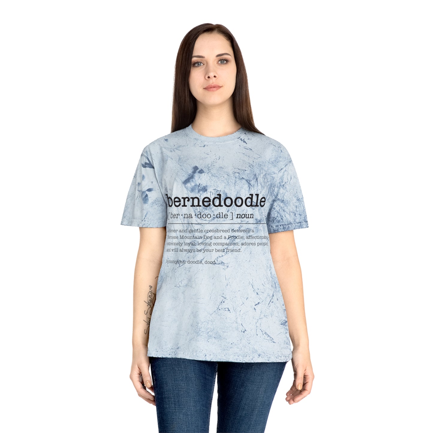 Colorful Bernedoodle T-Shirt, Dog Lover Gift, Unisex Tee, Pet Owner Apparel, Nature-Inspired Casual Wear, gift for him, gift for her