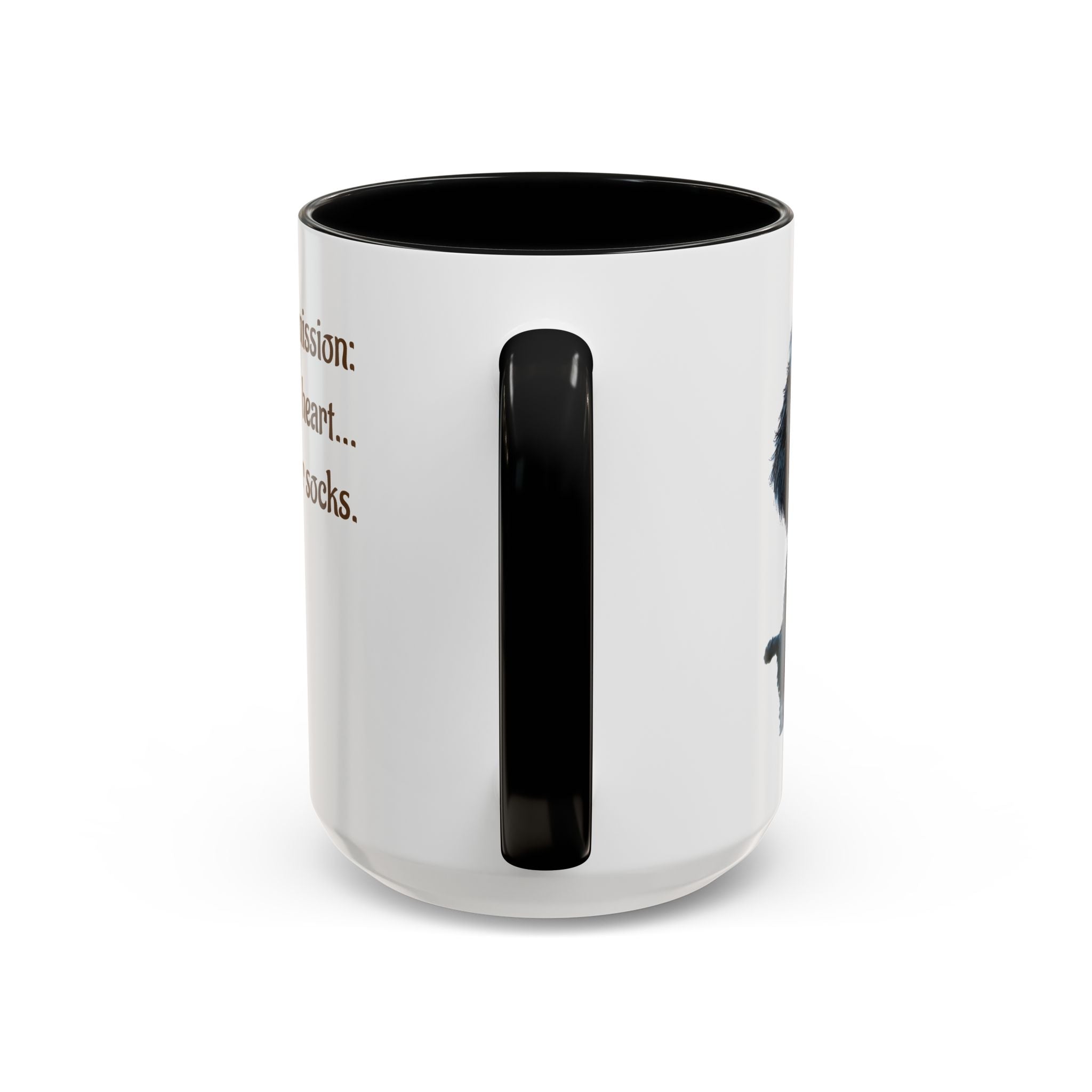 Whimsical Aussiedoodle Coffee Mug - For Doodle Dog Lovers