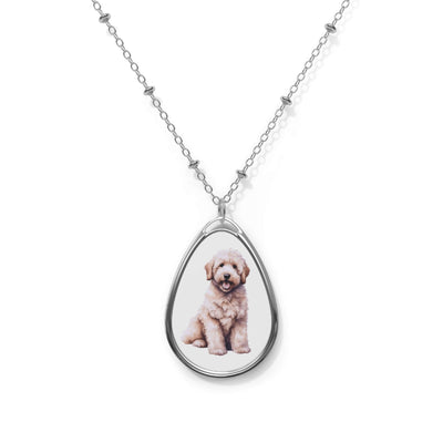 Custom Dog Photo Necklace - Personalized  Memorial Jewelry