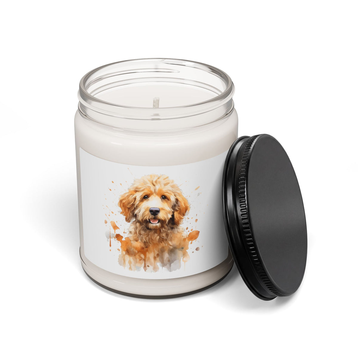 Goldendoodle Aromatherapy Candle, Dog Lover Gift,