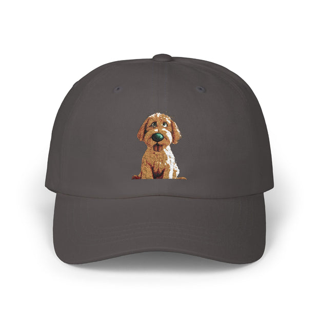 Embroidered Goldendoodle Dog Lover Dad Cap, Doodle Owner Gift, Casual Hat, Holiday Gift, Dog Mom Dad Cap, Handmade Dog Hat, Gift for Him