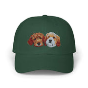 Dog Lover Dad Cap Gift: Embroidered Adjustable Hat for
