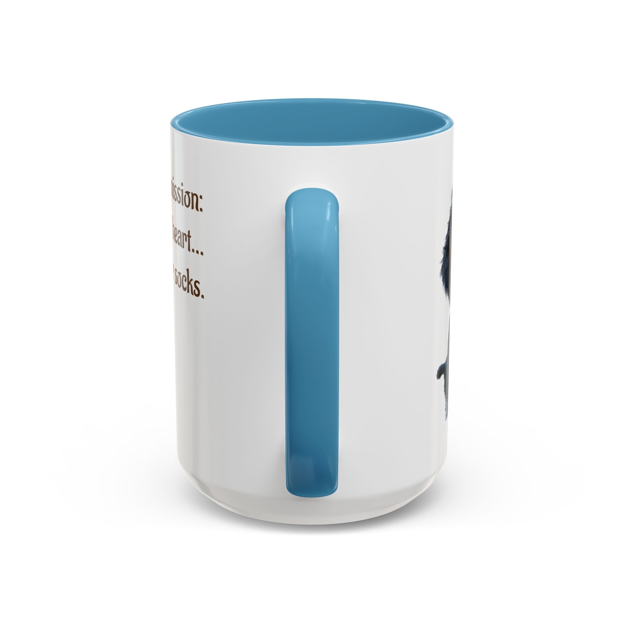 Whimsical Aussiedoodle Coffee Mug - For Doodle Dog Lovers
