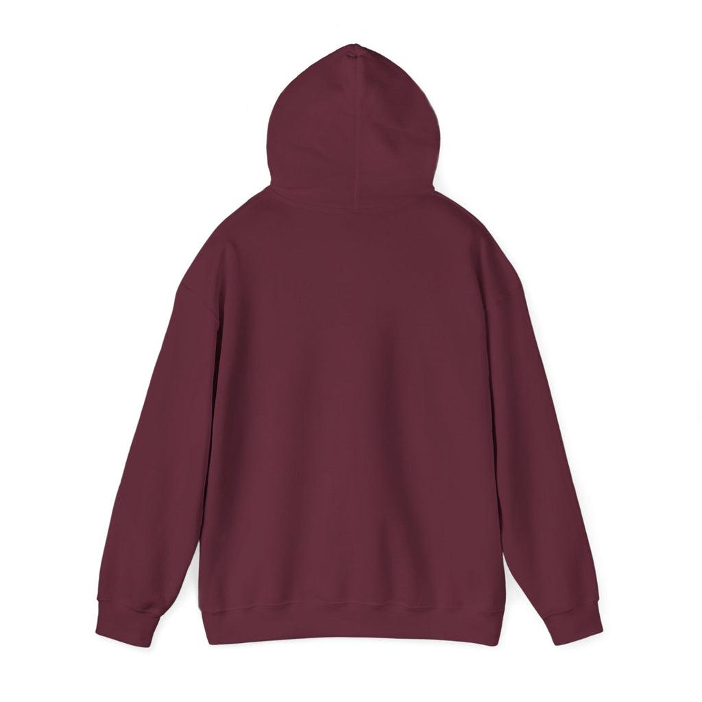 GoldenDoodle within Christmas Wreath, Unisex Heavy Blend™ Hooded Sweatshirt,