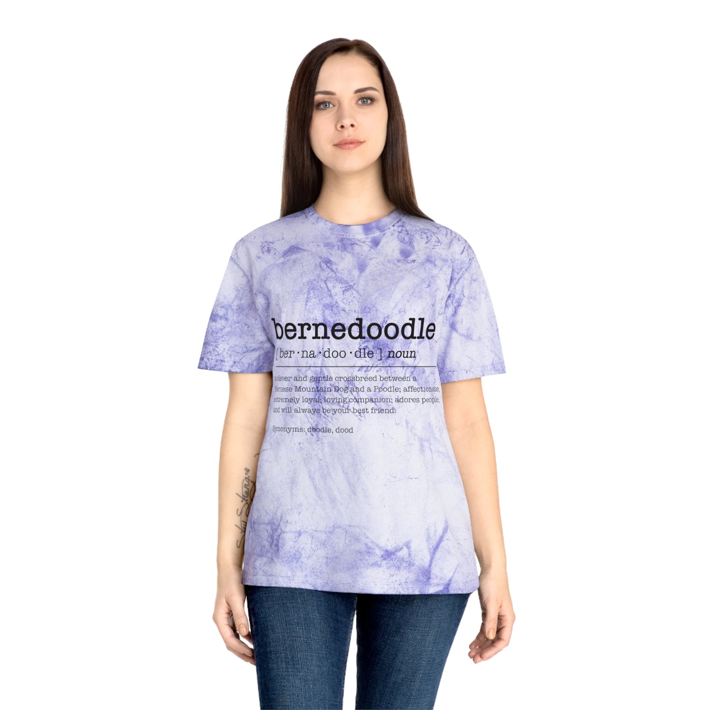 Colorful Bernedoodle T-Shirt, Dog Lover Gift, Unisex Tee, Pet Owner Apparel, Nature-Inspired Casual Wear, gift for him, gift for her