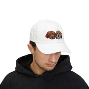 Dog Lover Dad Cap Gift: Embroidered Adjustable Hat for