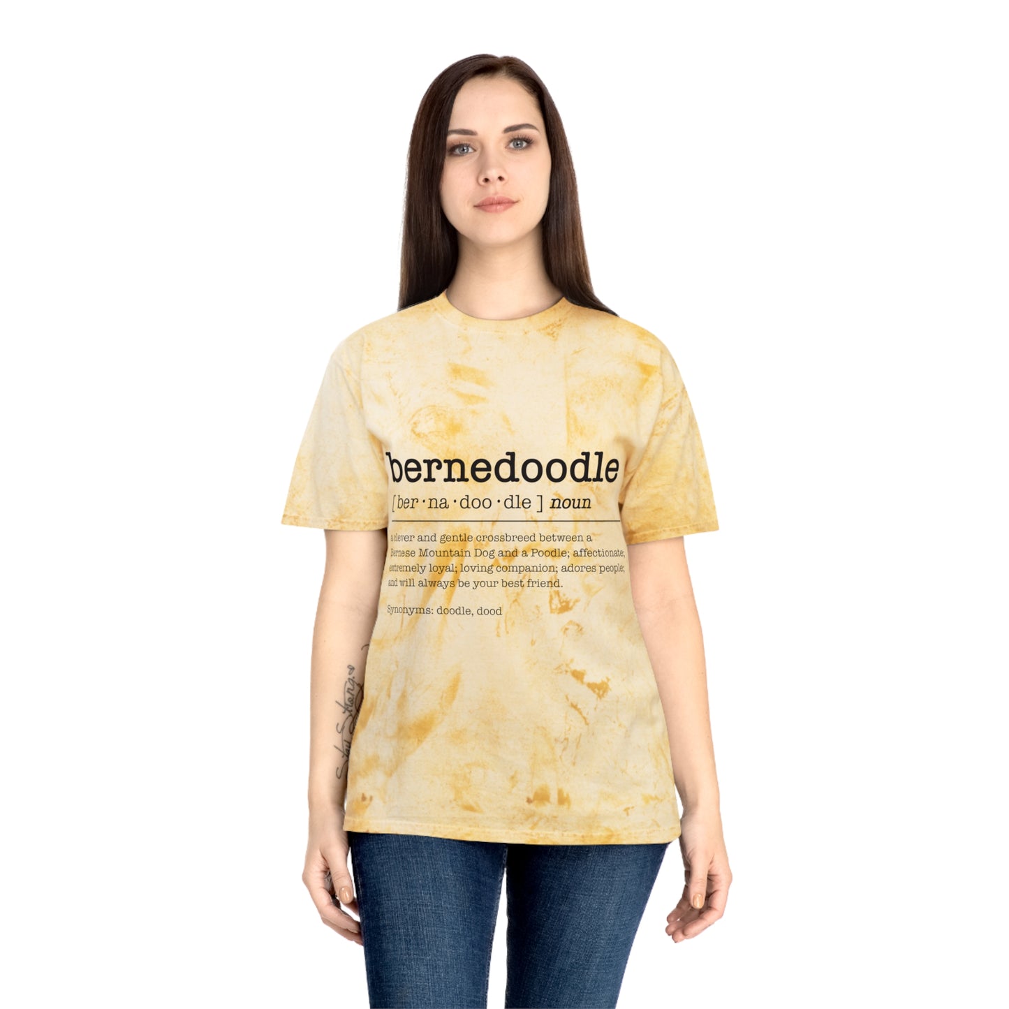 Colorful Bernedoodle T-Shirt, Dog Lover Gift, Unisex Tee, Pet Owner Apparel, Nature-Inspired Casual Wear, gift for him, gift for her