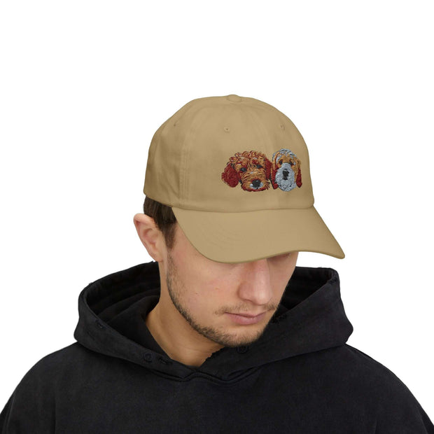 Dog Lover Dad Cap Gift: Embroidered Adjustable Hat for