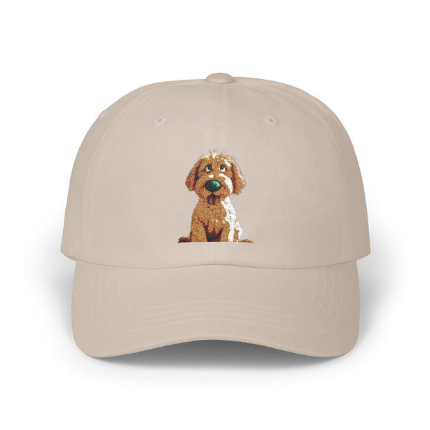 Embroidered Goldendoodle Dog Lover Dad Cap, Doodle Owner Gift, Casual Hat, Holiday Gift, Dog Mom Dad Cap, Handmade Dog Hat, Gift for Him