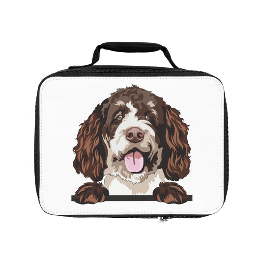 Bernedoodle Lunch Bag, Cute Dog Design, Insulated Food Carrier, Kids Lunchbox, Gift for Dog Lovers, Back to School, Office Gift for Him