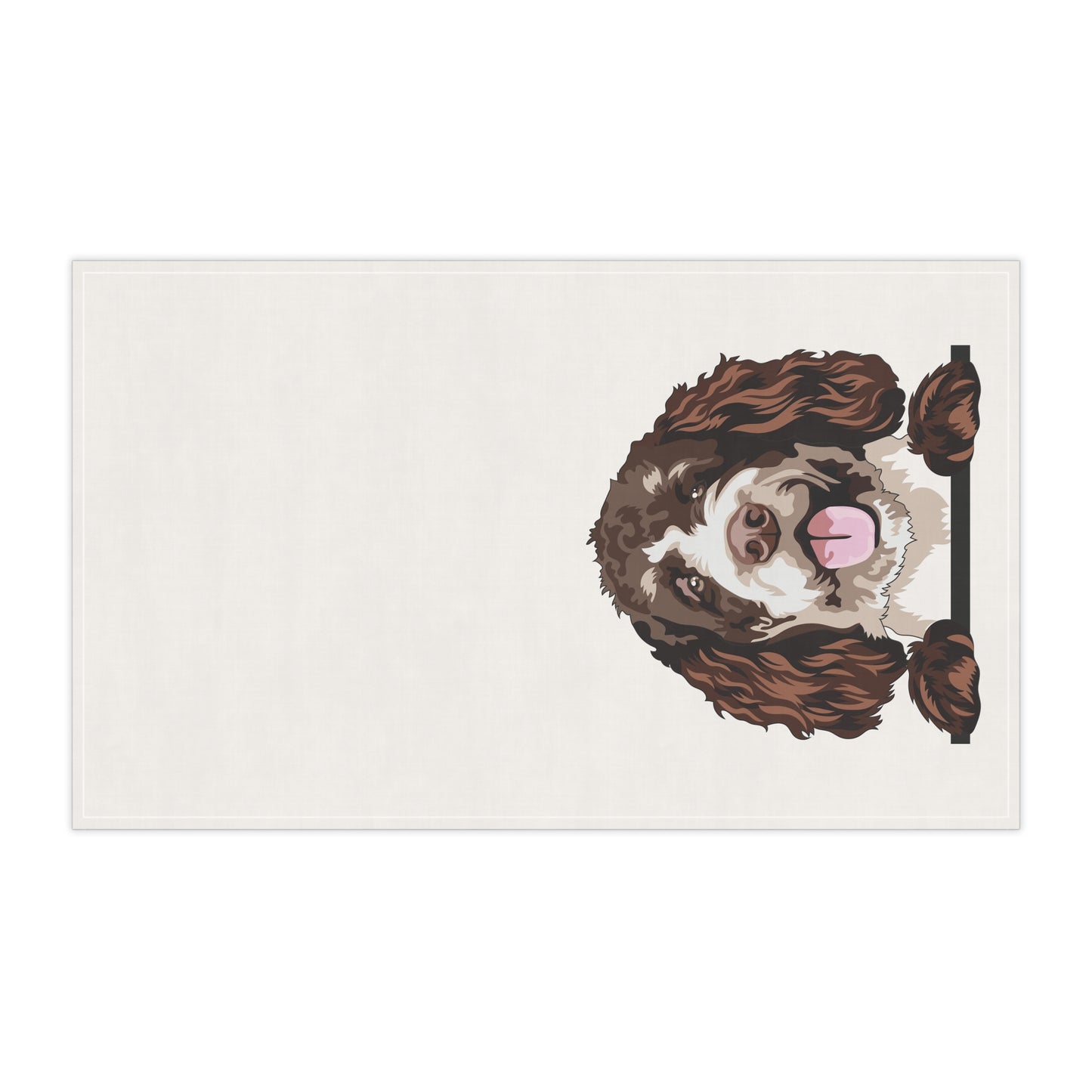 Bernedoodle Dog Lover's Tea Towels, Kitchen Decor, Dog Owner Gift, Bernedoodle Dog Owner, Home Essentials, Unique Housewarming Gift