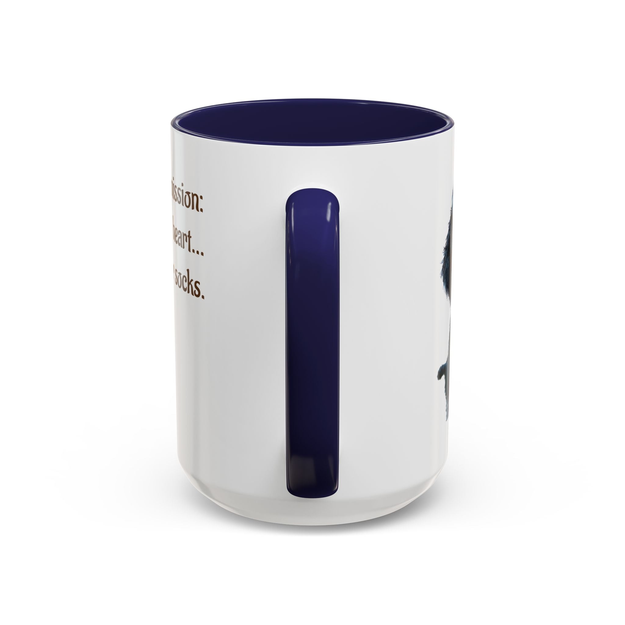 Whimsical Aussiedoodle Coffee Mug - For Doodle Dog Lovers