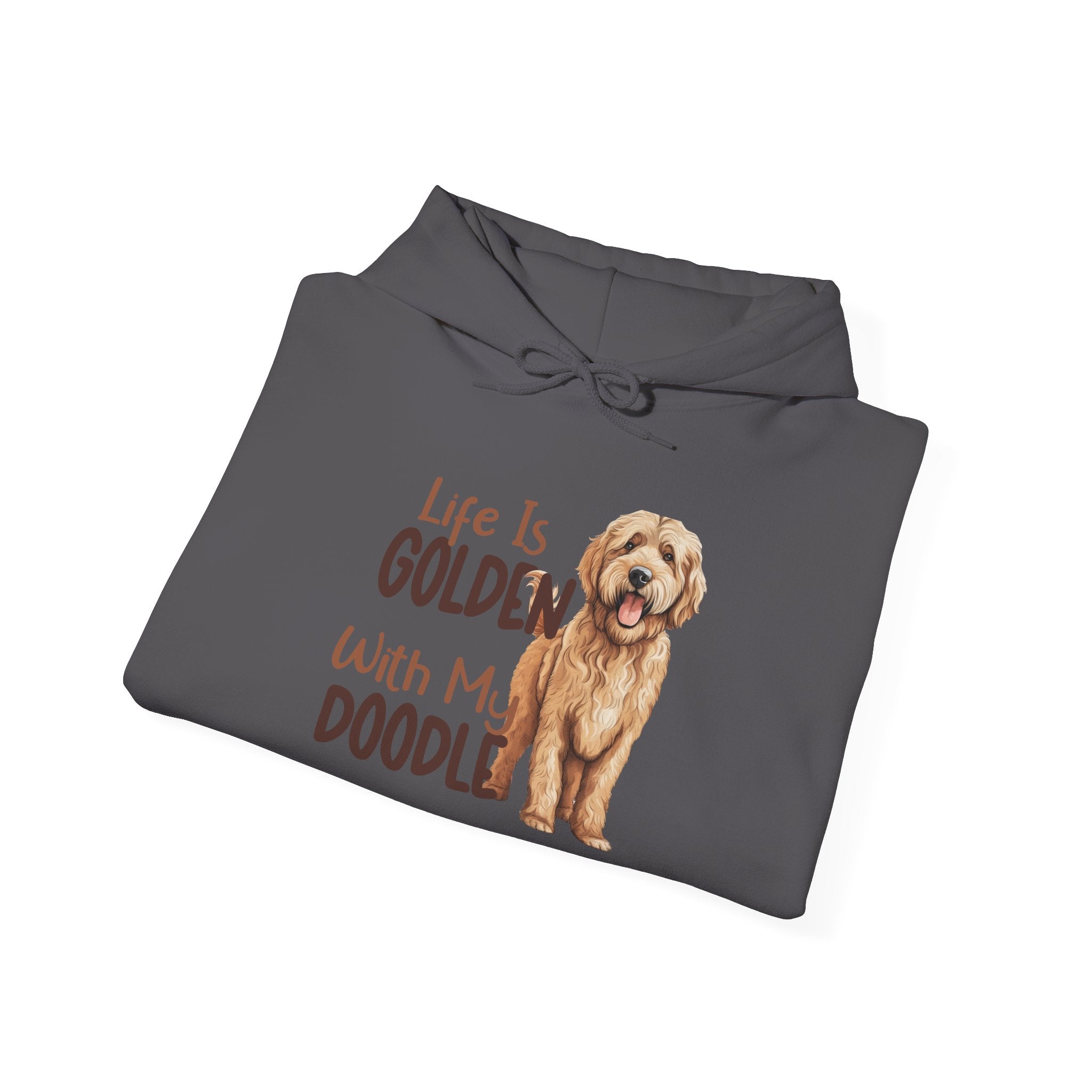 Golden Doodle Hooded Sweatshirt, Cozy Pet Sweatshirt, Dog Mom Gift, Animal Lover Apparel, Unisex Comfort Wear, Holiday Gift, Doodle Lover