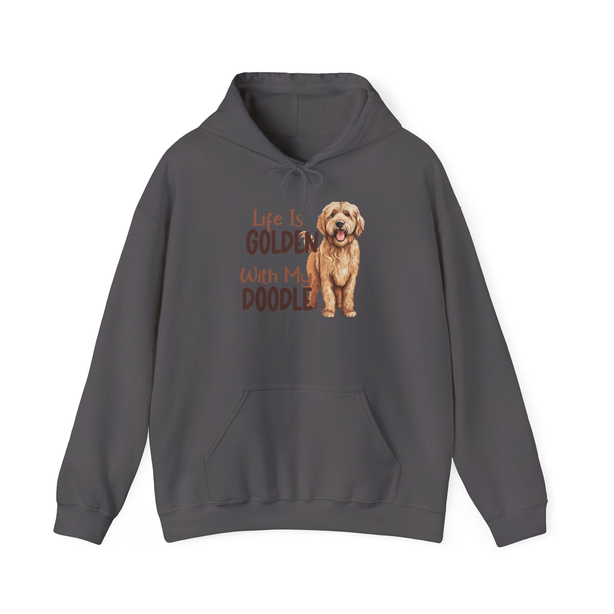 Golden Doodle Hooded Sweatshirt, Cozy Pet Sweatshirt, Dog Mom Gift, Animal Lover Apparel, Unisex Comfort Wear, Holiday Gift, Doodle Lover