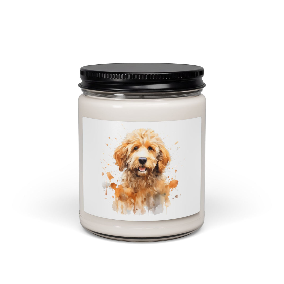 Goldendoodle Aromatherapy Candle, Dog Lover Gift,