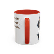 Whimsical Aussiedoodle Coffee Mug - For Doodle Dog Lovers