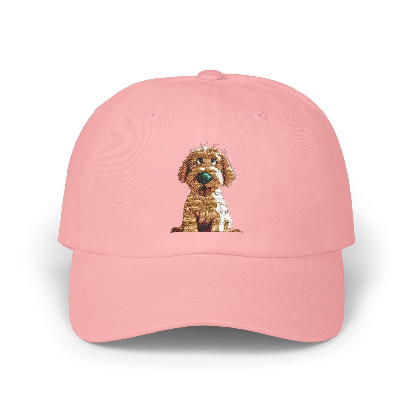 Embroidered Goldendoodle Dog Lover Dad Cap, Doodle Owner Gift, Casual Hat, Holiday Gift, Dog Mom Dad Cap, Handmade Dog Hat, Gift for Him
