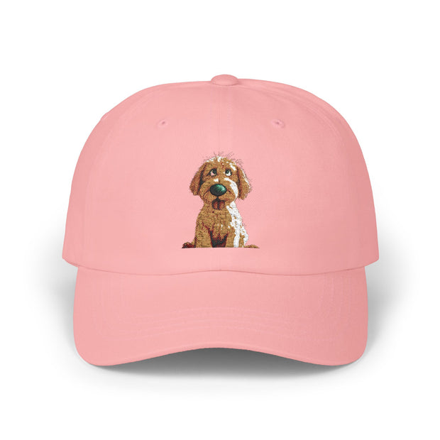 Embroidered Goldendoodle Dog Lover Dad Cap, Doodle Owner Gift, Casual Hat, Holiday Gift, Dog Mom Dad Cap, Handmade Dog Hat, Gift for Him