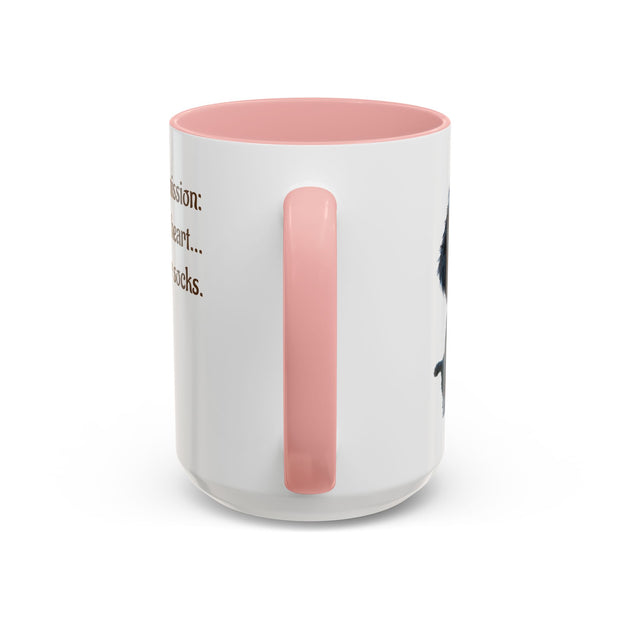 Whimsical Aussiedoodle Coffee Mug - For Doodle Dog Lovers