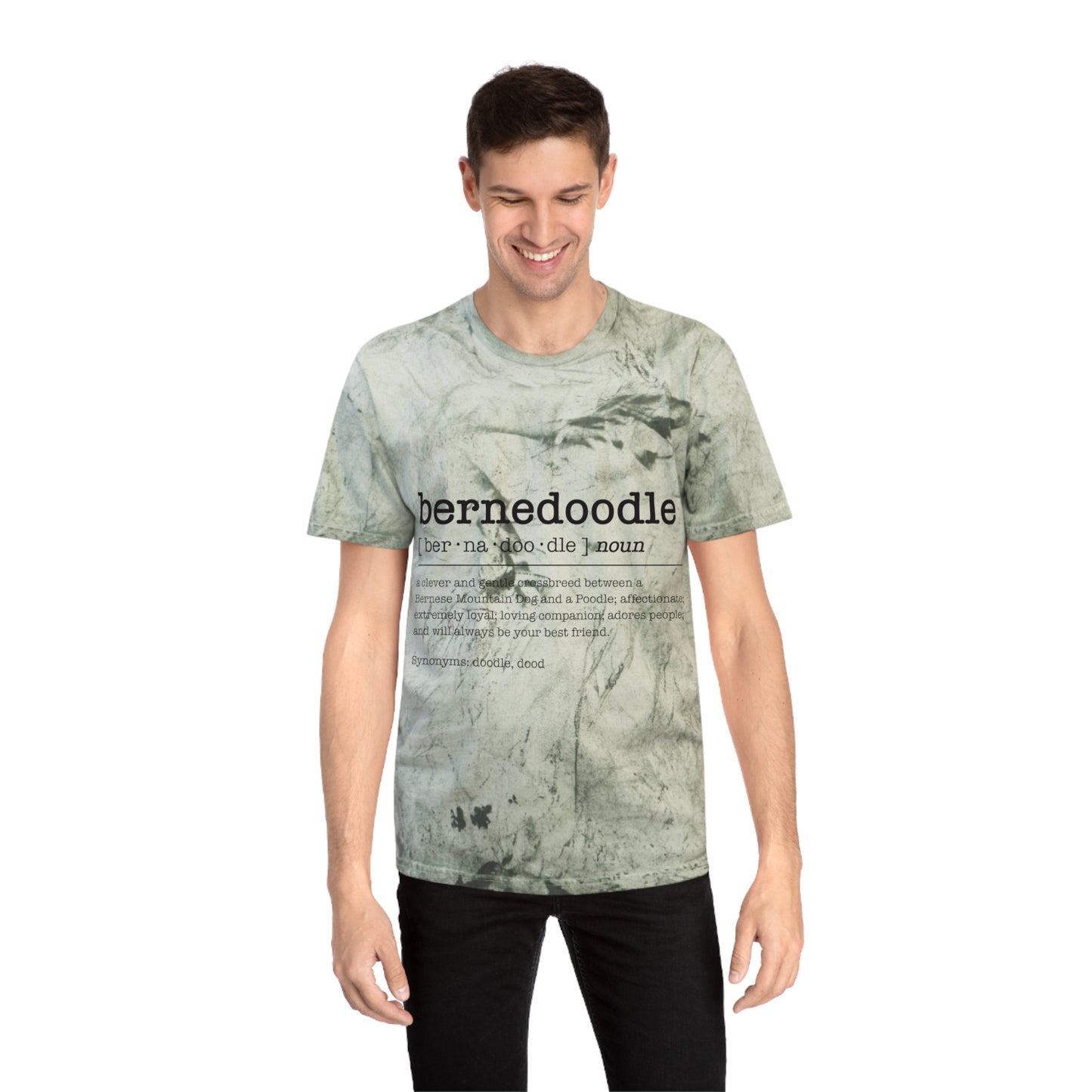 Colorful Bernedoodle T-Shirt, Dog Lover Gift, Unisex Tee, Pet Owner Apparel, Nature-Inspired Casual Wear, gift for him, gift for her