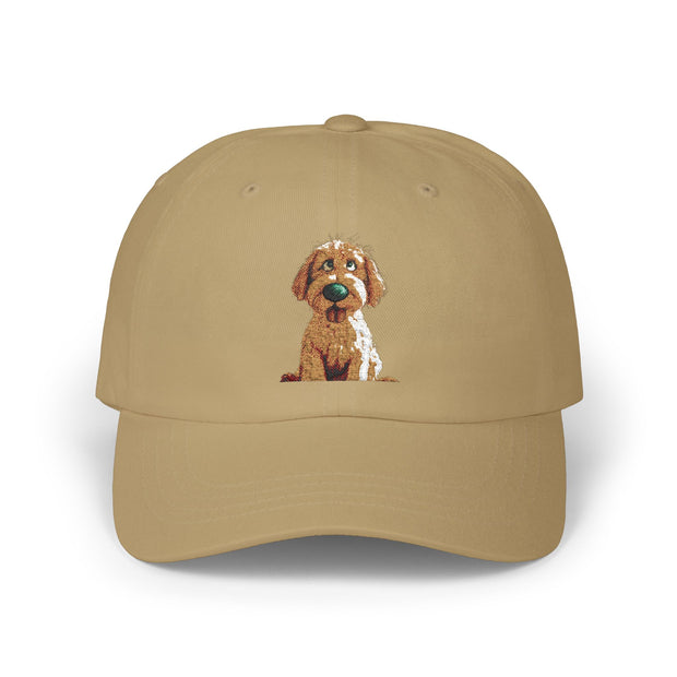 Embroidered Goldendoodle Dog Lover Dad Cap, Doodle Owner Gift, Casual Hat, Holiday Gift, Dog Mom Dad Cap, Handmade Dog Hat, Gift for Him
