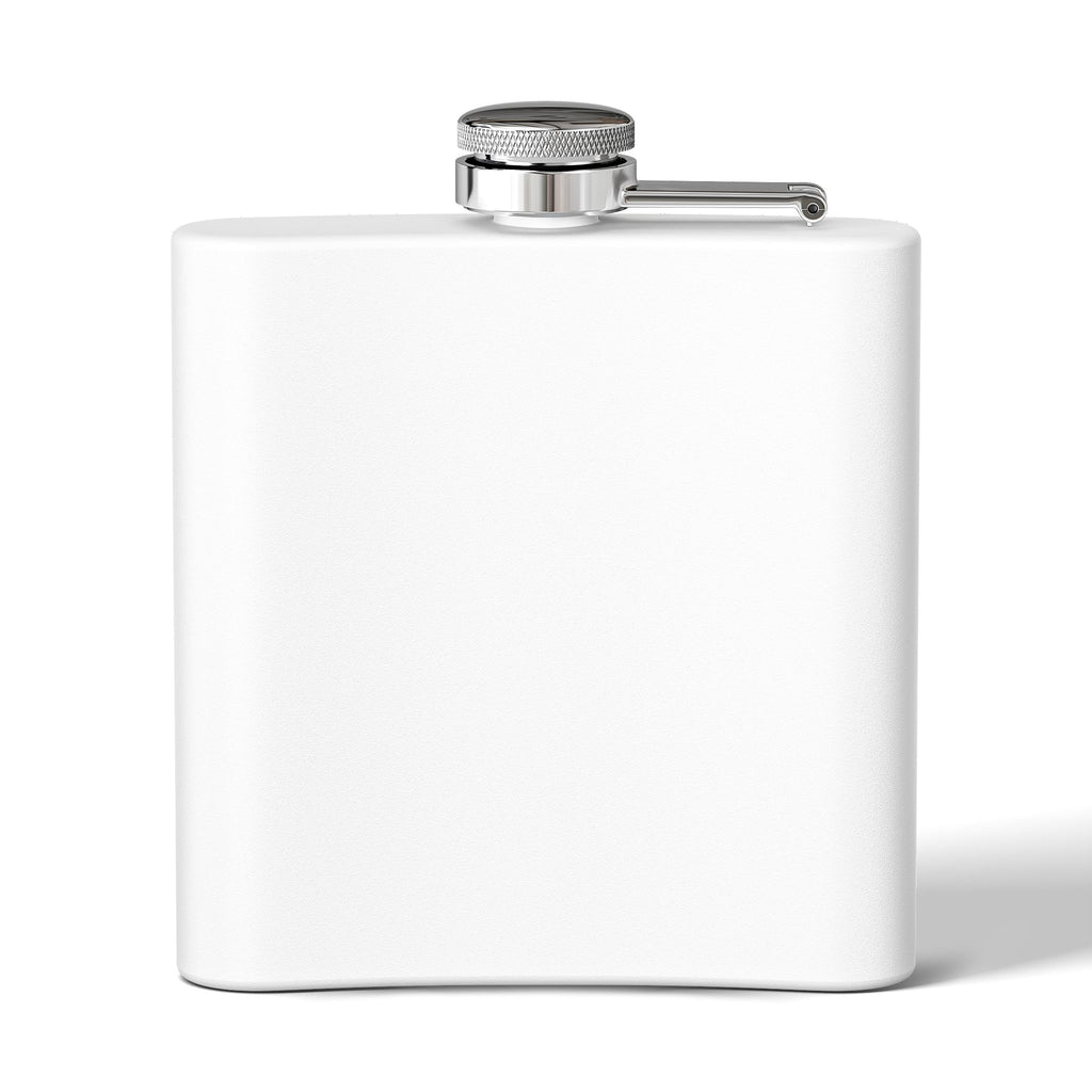 Doodles Collage 6oz Stainless Steel Flask – Cute Dog Portrait Hip Flask for Pet Lovers, Gift for Doodle Owners