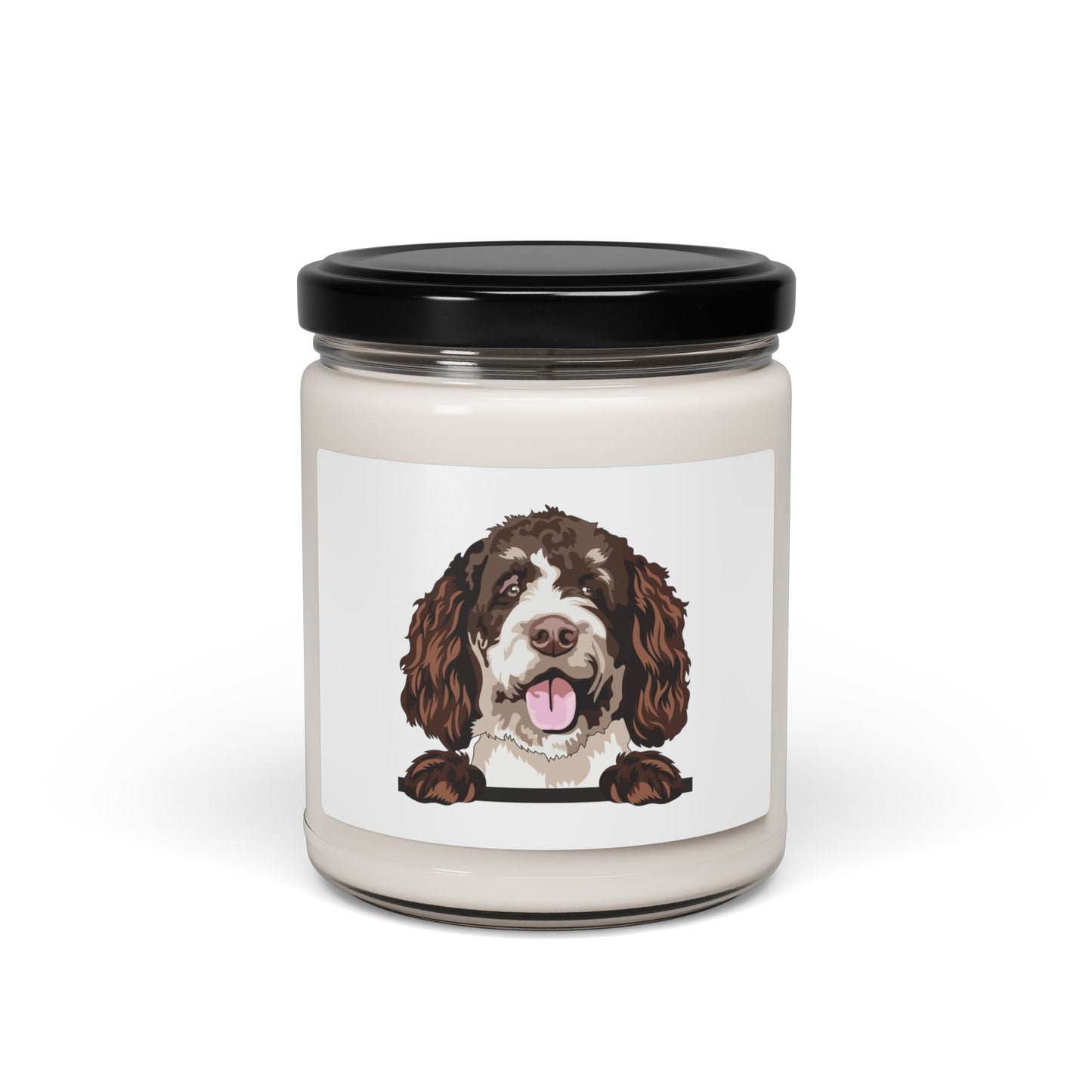 Scented Soy Candle for Bernedoodle Dog Lovers, Personalized Pet Candle, Dog-Themed Home Decor, Gifts for Pet Owners, Pet Memorial Candle
