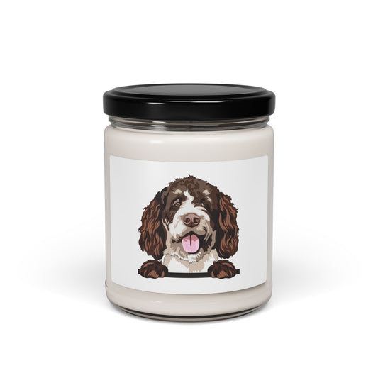Scented Soy Candle for Bernedoodle Dog Lovers, Personalized Pet Candle, Dog-Themed Home Decor, Gifts for Pet Owners, Pet Memorial Candle