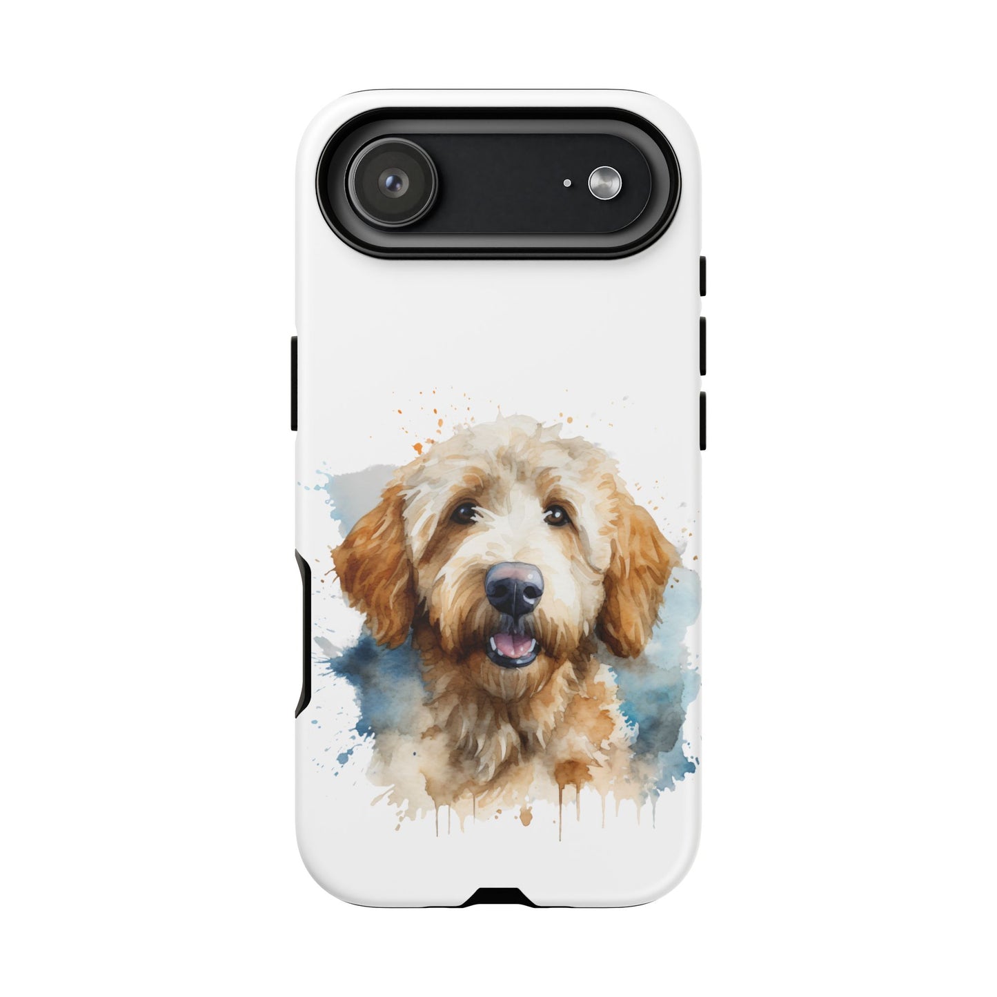 Goldendoodle Portrait Phone Case | Dog Lover Gift, Tough Cases for iPhone 16 and 17 Unique Pet Art, Personalized Dog Phone Cover, Animal Lover Accessory