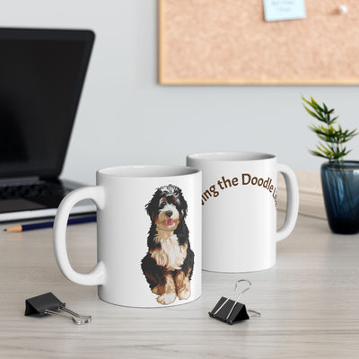 Ceramic Mug - Personalized Doodle Dog Lover - Ideal Gift for New Doodle Owners