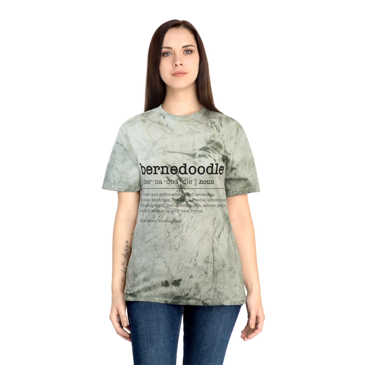 Colorful Bernedoodle T-Shirt, Dog Lover Gift, Unisex Tee, Pet Owner Apparel, Nature-Inspired Casual Wear, gift for him, gift for her