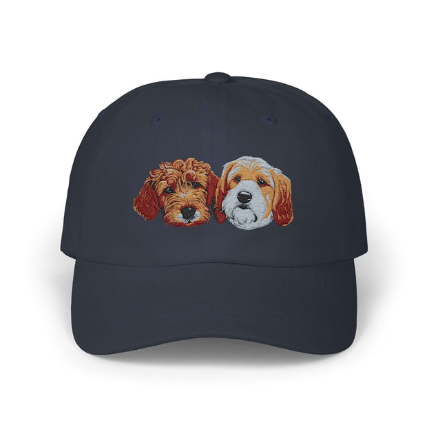 Dog Lover Dad Cap Gift: Embroidered Adjustable Hat for